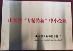 山東省“專(zhuān)精特新”中小企業(yè)